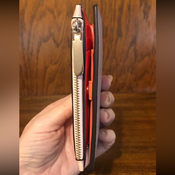 NWT-Kate Spade-SET-Tini Grapefruit Embellished Wallet &Grapefruit CoinPurse-$226 - Picture 6 of 14